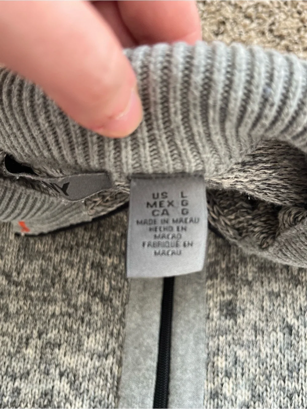 Dkny full zip